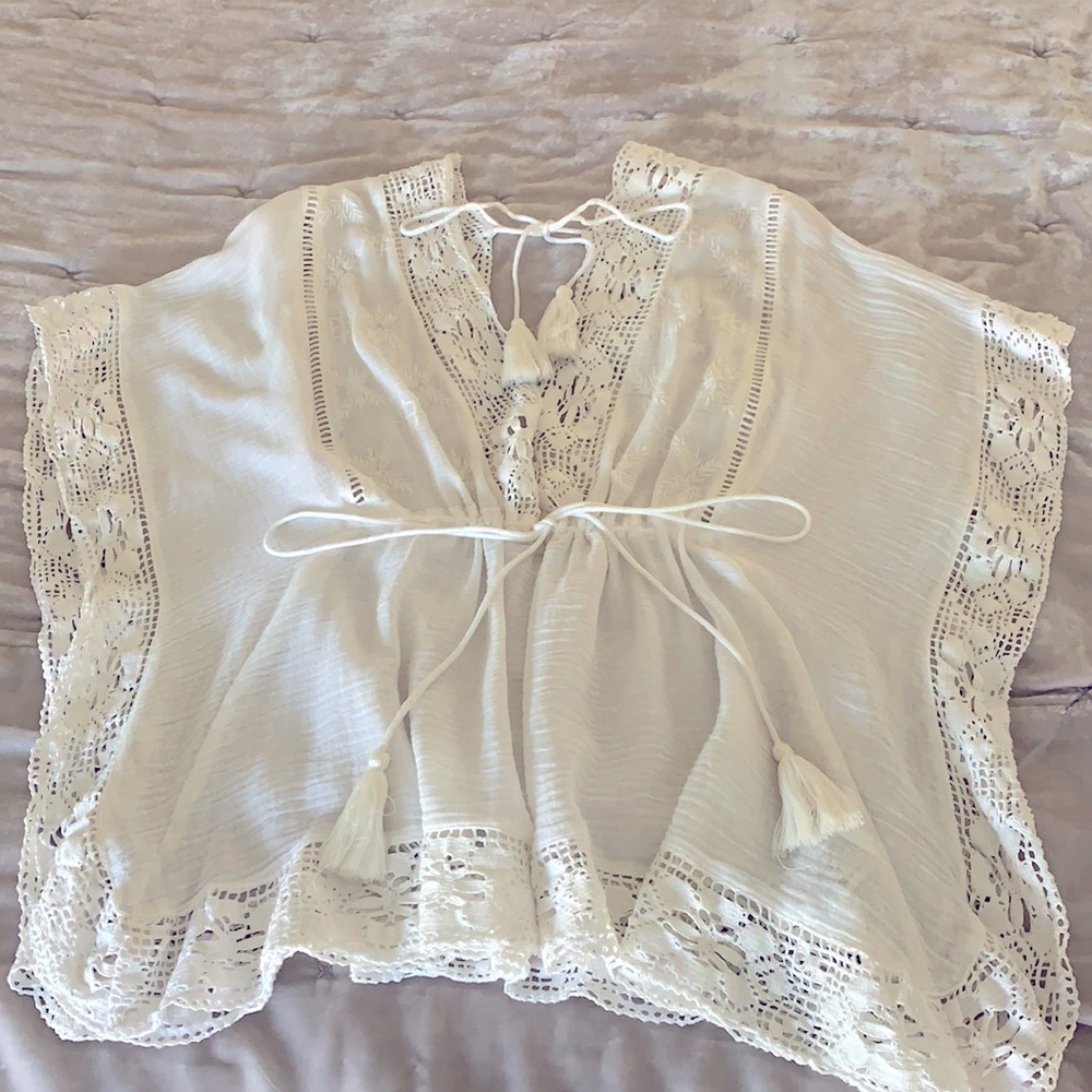 ZARA WHITE TOP